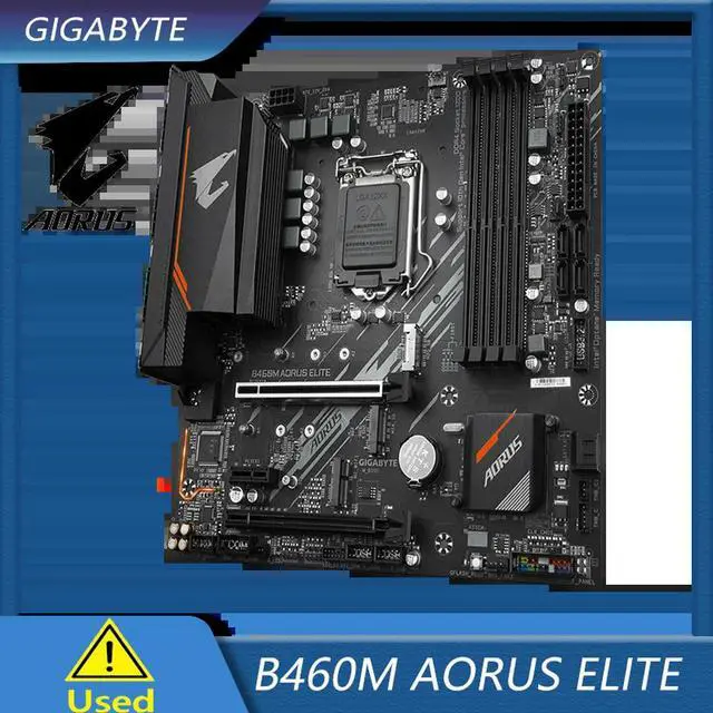 Alt view image 2 of 3 - B460M ELITE Motherboard B460 LGA 1200 DDR4 Support 10th Gen Core Mainboard