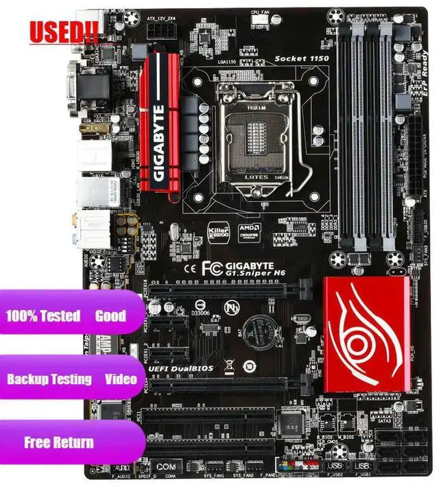 Alt view image 2 of 3 - G1 Gaming G1.Sniper H6 LGA 1150 H97 HDMI SATA 6Gb/s USB 3.0 ATX Motherboard