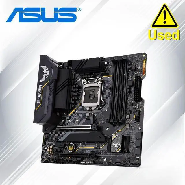 Main image of TUF GAMING B460M PLUS mATX B460 DDR4 , SATA 6 Gbps, USB 3.2 Gen 1 128G LGA 1200 CPU Motherboard