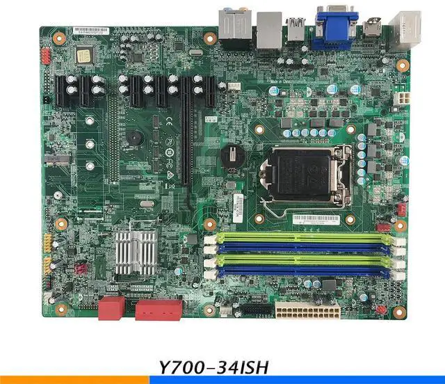 Alt view image 2 of 3 - Desktop PC Motherboard Y700-34ISH H170H4-LA 00XK210 01AJ154 ATX Mainboard