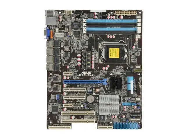 Alt view image 2 of 3 - P9D-E/4L Servers Motherboard LGA 1150 C224 DDR3 32GB support Xeon E3-1200 v3 1×PCI-E X16 USB3.0 ATX
