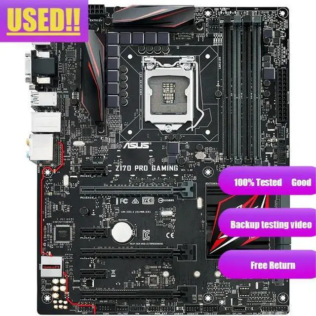 Alt view image 3 of 3 - Z170 PRO Gaming LGA 1151 GAMING ATX Motherboard