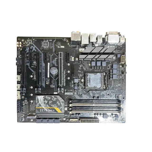 Alt view image 3 of 3 - TUF Z270 MARK 2 Motherboard Z270 LGA 1151 DDR4 64GB support 6300 6500 7300 7700 6700 7400 G4560 cpu USB3.1 M.2 ATX