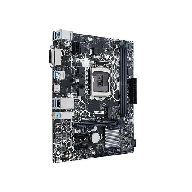 Alt view image 2 of 3 - B360M-BASALT 1151 Motherboard 4×DDR4 LGA 1151 PCI-E 3.0 2×M.2 USB3.1 HDMI Micro ATX support Eighth/ninth genCore i7/i5/i3