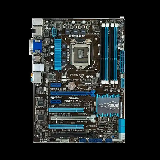 Alt view image 3 of 3 - P8Z77-V LK Motherboard Z77 Socket LGA 1155 i3 i5 i7 DDR3 32G ATX Motherboard