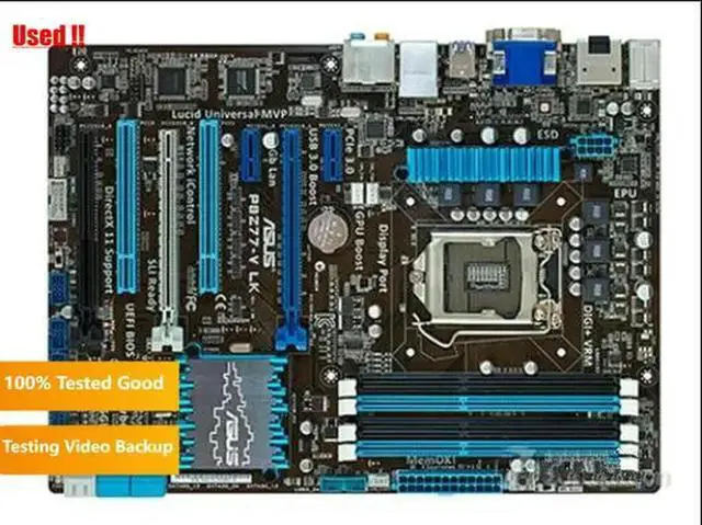 Alt view image 2 of 3 - P8Z77-V LK Motherboard Z77 Socket LGA 1155 i3 i5 i7 DDR3 32G ATX Motherboard