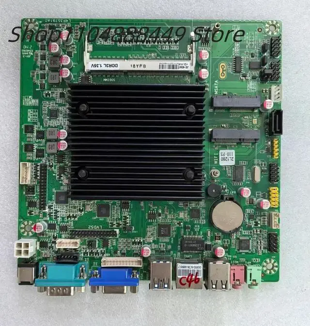 Alt view image 4 of 6 - JXD-N2840 JXD-N2840-C2L Industrial control motherboard