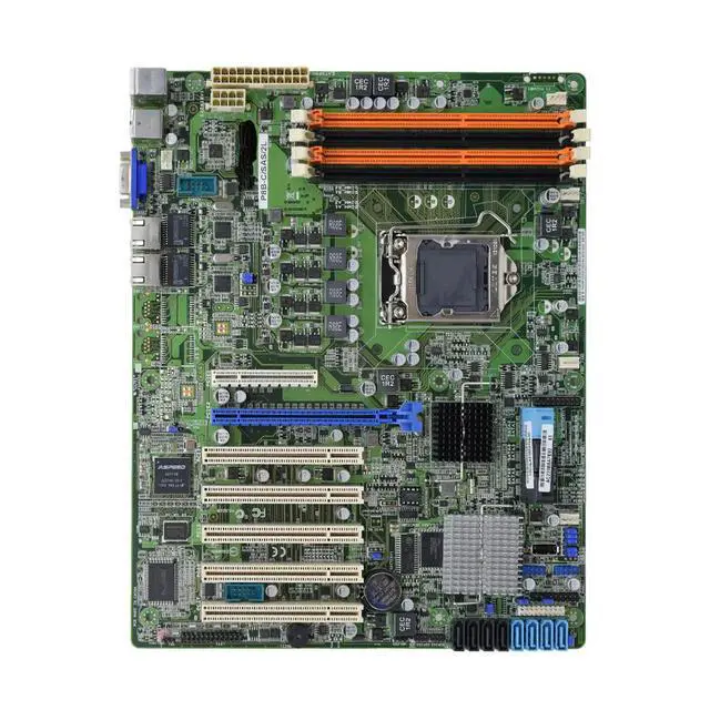 Alt view image 2 of 3 - P8B-C/SAS/2L Motherboard LGA 1155 ECC DDR3 32GB Server motherboard support E3-1240 CPU PCI-E×2/PCI×5 ATX