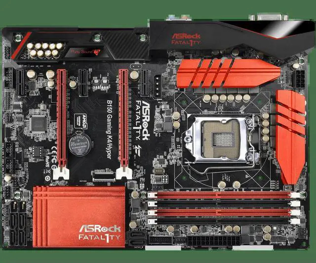 Alt view image 3 of 3 - B150 GAMING K4/HYPER Motherboard B150 LGA 1151 DDR4 64GB support i5-7500 i3-7300 i3-6300 i5-6500 cpu ATX