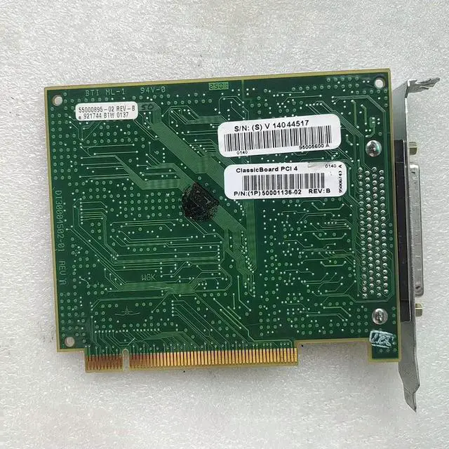 Alt view image 3 of 3 - Digi ClassicBord PCI4 Four-port serial Port Acquisition Card 5001136-02 REV B 55000895-02