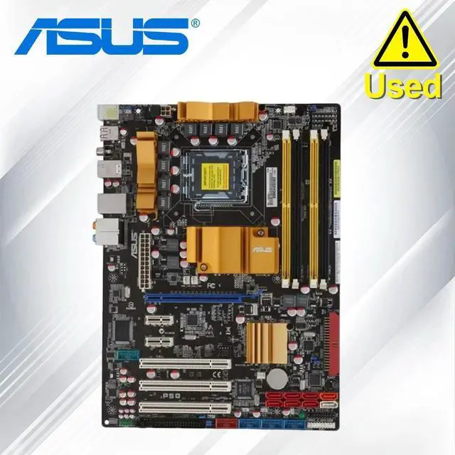 Main image of P5Q LGA 775 DDR2 RAM 16GB USB2.0 SATA2 P45 NON-integrated Desktop motherboard