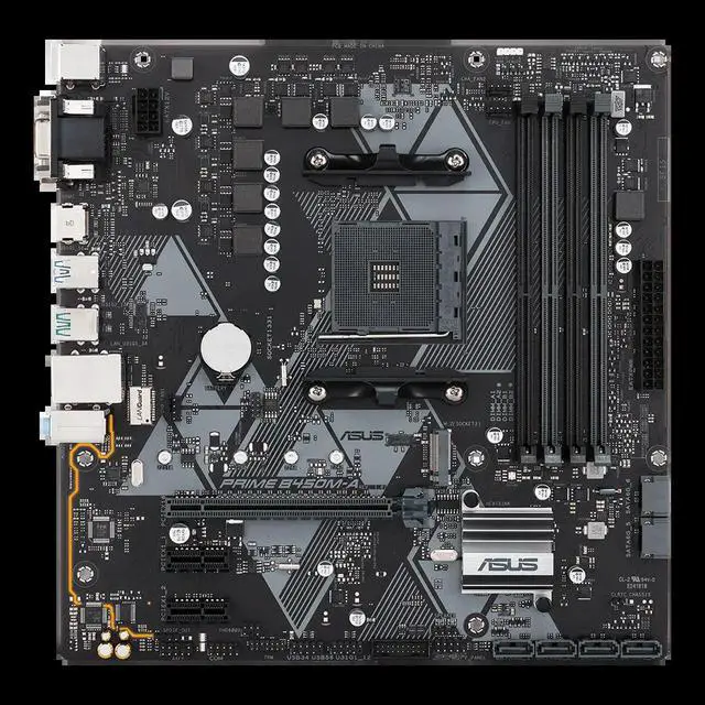 Alt view image 2 of 3 - PRIME B450M-A Motherboard B450 B450M Motherboard Socket AM4 DDR4 support Ryzen 5 5600 5700 4300G 1600 cpu M.2 Micro ATX