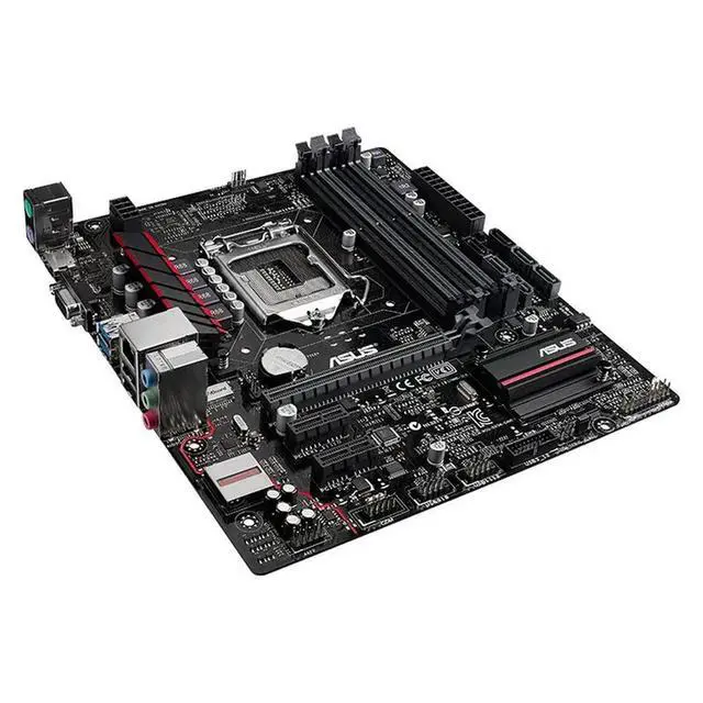 Alt view image 3 of 3 - B85M-GAMER Desktop Motherboard B85 Socket LGA 1150 i7 i5 i3 DDR3 32G SATA3 USB3.0 Micro-ATX