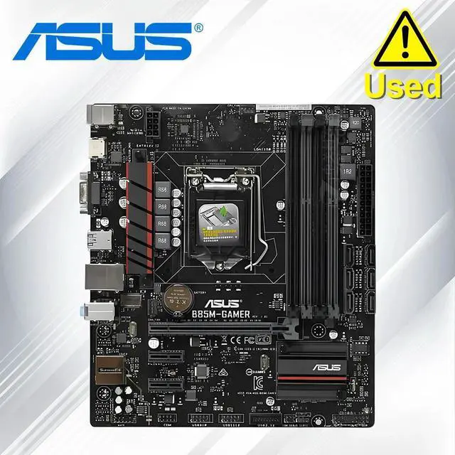 Main image of B85M-GAMER Desktop Motherboard B85 Socket LGA 1150 i7 i5 i3 DDR3 32G SATA3 USB3.0 Micro-ATX