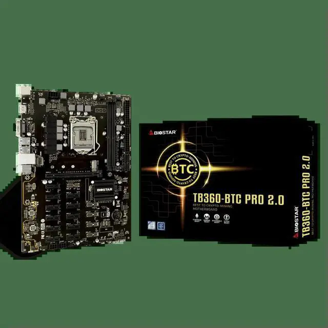 Alt view image 3 of 3 - TB360-BTC PRO 2.0 Motherboard B360 LGA1151 DDR4 32 GB M.2 ATX Support 9700K 8700K 9400F 8400T 8350K 9500cpu