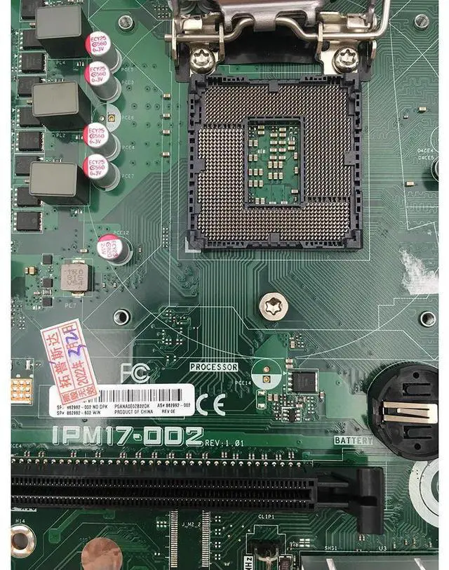 Main image of IPM17-DD2 862992-002 862992-602 H170 Desktop Mainboard 750 580-076cn