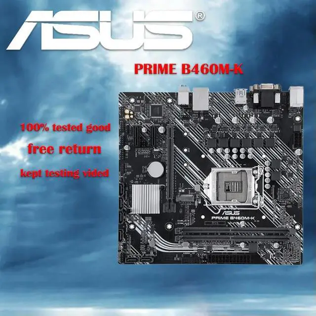 Main image of TUF GAMING B460M-K mATX B460 DDR4 LGA 1200 CPU Motherboard