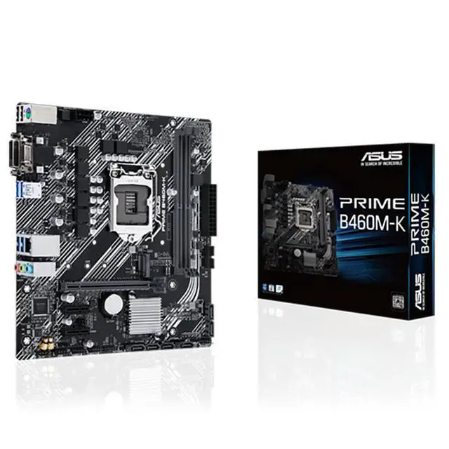 Alt view image 2 of 3 - TUF GAMING B460M-K mATX B460 DDR4 LGA 1200 CPU Motherboard