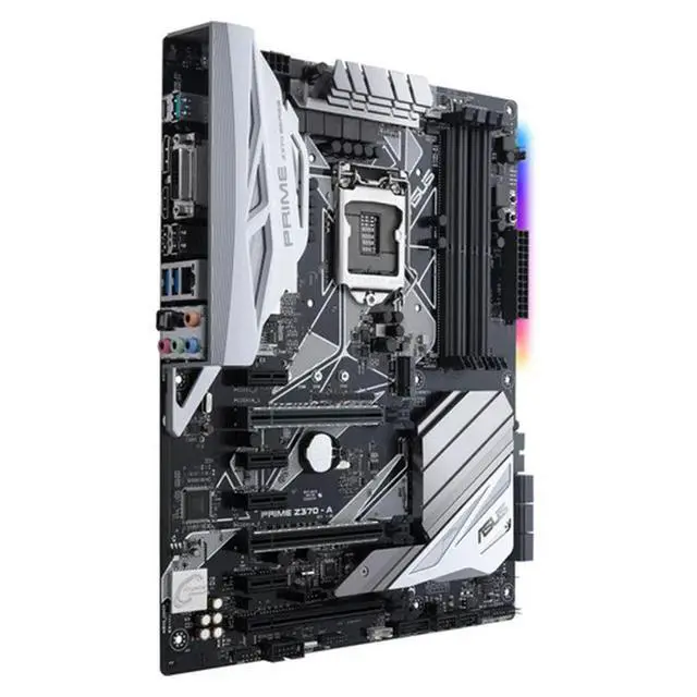 Alt view image 2 of 3 - Z370-A Motherboard DDR4 64GB Desktop M.2 PCI-E 3.0 Overclocking I7 I5 I3 Socket HDMI-Compatible Z370 ATX