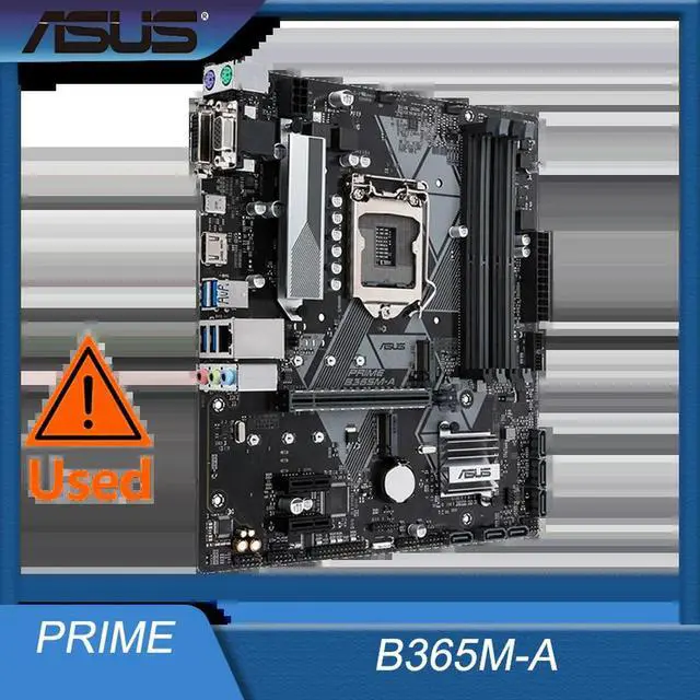 Alt view image 2 of 3 - PRIME B365M-A Desktop B365 B365M DDR4 64G Motherboard LGA 1151 i7/i5/i3 USB3.0 SATA3