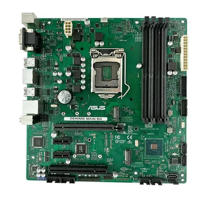 Alt view image 2 of 3 - D641MD MAIN BD Motherboard B360 LGA 1151 DDR4 32GB Micro-ATX support Core i7-8700 i7-9700 i5-9400 i3-8300 cpu