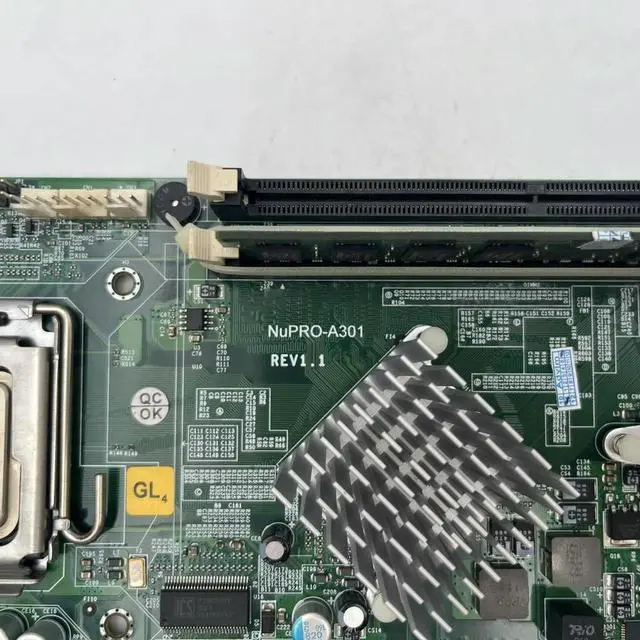 Alt view image 3 of 3 - Industrial Computer Motherboard NuPRO-A301 REV1.1