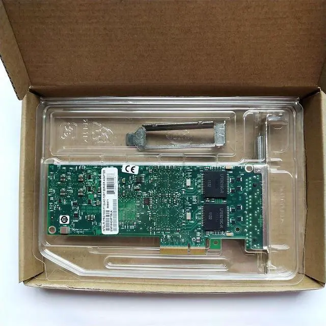 Alt view image 3 of 3 - EXPI9404PTLBLK Gigabit Four Port Network Card 82571 EXPI9404PTL 82571PRO/1000PT