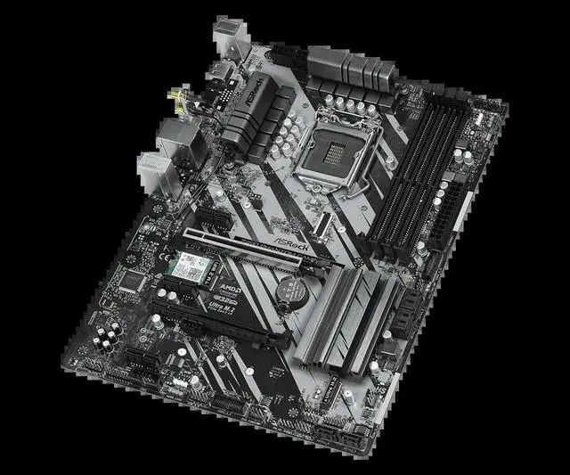 Alt view image 2 of 3 - Z490 Phantom Gaming 4/ax Motherboard LGA 1200 Z490 DDR4 128GB ATX support 10105 10700 10100 10320 G6400 10305 cpu