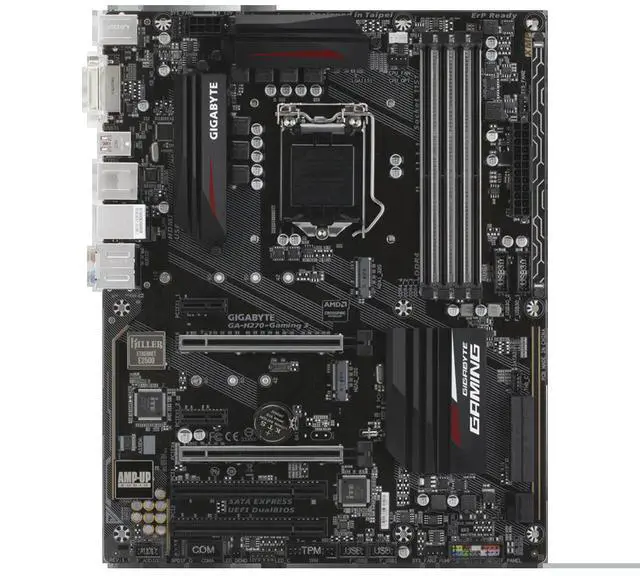 Alt view image 3 of 3 - GA-H270-Gaming 3 LGA1151 2-Way Crossfire ATX DDR4 Motherboard