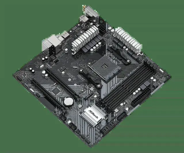 Alt view image 3 of 3 - B450M Motherboard B450M/ac R2.0 Motherboard Socket AM4 Ryzen 5 5600G 5300G 5700 3900 1500 cpus DDR4 128GB Micro ATX M.2