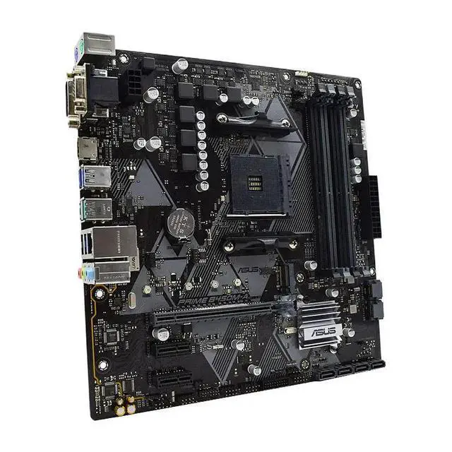 Alt view image 3 of 3 - PRIME B450M-A Motherboard B450 B450M Motherboard Socket AM4 DDR4 support Ryzen 5 5600 5700 4300G 1600 cpu M.2 Micro ATX