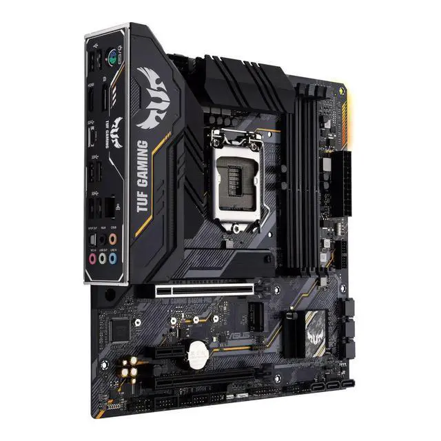 Alt view image 3 of 3 - TUF Gaming B460M-Pro 10th Gen Micro-ATX Motherboard
