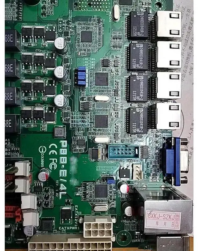 Alt view image 2 of 3 - P8B-C/4L Server Motherboard Good