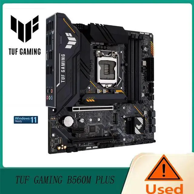 Main image of TUF GAMING B560M-PLUS LGA1200 (®11th/10th Gen) Micro ATX gaming motherboard