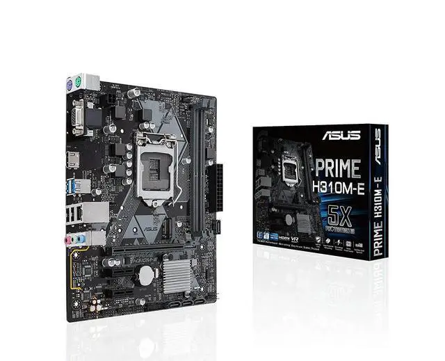 Alt view image 2 of 3 - PRIME H310M-E R2.0 Motherboard H310 LGA 1151 Core i7/i5/i3 32GB DDR4 1151 Desktop H310 Mainboard