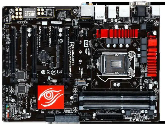Alt view image 3 of 3 - GA-Z97X-Gaming 3 LGA 1150 DDR3 Z97X-Gaming 3 USB2.0 USB3.0 32GB Z97 desktop motherboard