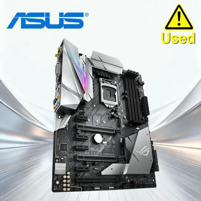 Main image of Republic of Gamers Strix Z370-E Gaming LGA1151 ATX Motherboard