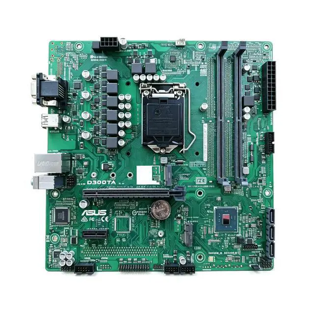 Alt view image 2 of 3 - D300TA MAIN_BD Motherboard H410 LGA 1200 2×DDR4 Micro-ATX SATA 3.0 support i3-10100T i5-10500 i9-10900F G6600 cpu
