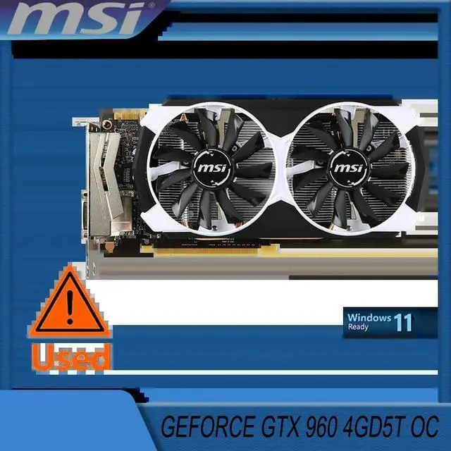 Main image of GeForce GTX 960 4GD5T OC