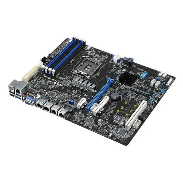 Alt view image 3 of 3 - P10S-C/4L Server Motherboard C236 Chipset Socket H4 LGA 1151 DDR4 64GB 2400 MHz ATX 1x PCI-E 3.0 x16