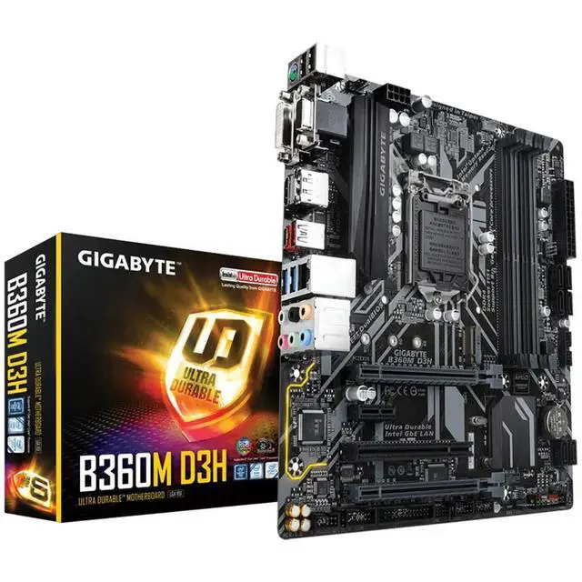 Alt view image 2 of 3 - B360M D3H LGA 1151 DDR4 B360 desktop E-sports game computer motherboards