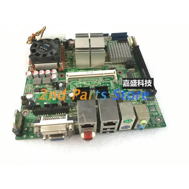 Alt view image 2 of 3 - Industrial Motherboard MITX-6852 945GME Mini-ITX Dual Network Port