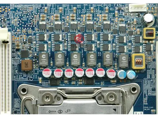 Alt view image 3 of 3 - Workstation PC Motherboard For Z620 619559-001 619559-501 619559-601 618264-001 FMB-1102 C602 2011 Mainboard