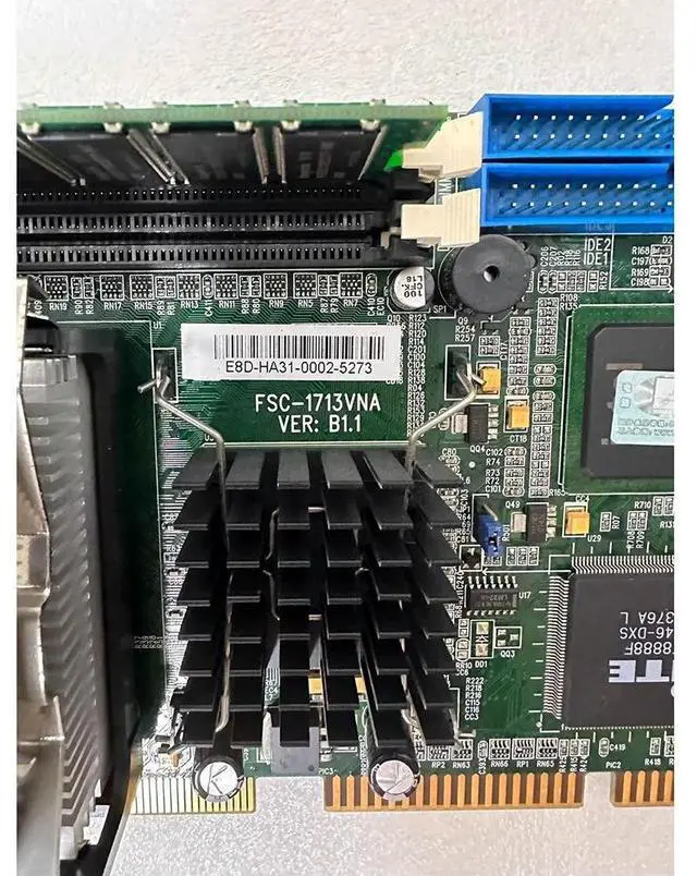 Alt view image 3 of 3 - Hot For EVOC Industrial Control Motherboard FSC-1713VNA 845 A4 A5 A6 B1.1 B0