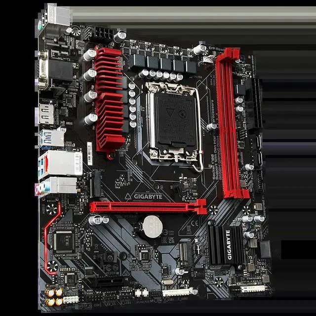 Alt view image 3 of 3 - B660M Gaming DDR4 LGA 1700 12th Gen Motherboard with 6+2+1 Phases Hybrid Digital VRM with MOS Heatsink