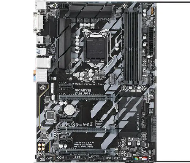 Alt view image 2 of 3 - GA-Z370 HD3 Z370 HD3 Motherboard LGA1151 DDR4 Z370 Support i3 8100 i5 8500 I7 8700K