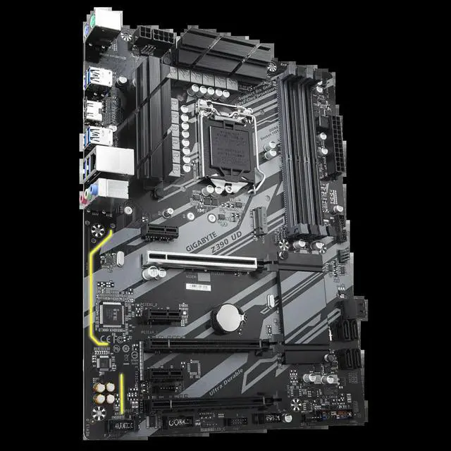 Alt view image 2 of 3 - GA Z390 UD Motherboard LGA 1151 Z390 Desktop Mainboard M.2 nvme PCI-E X16 With Box