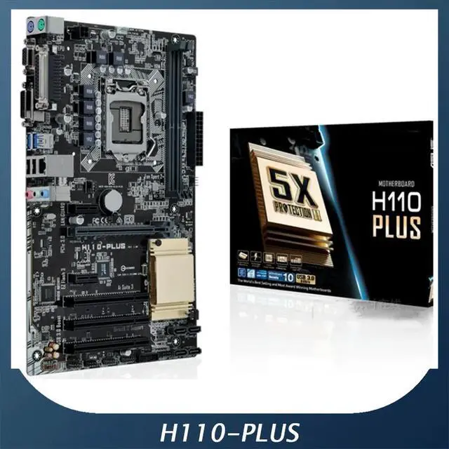 Alt view image 2 of 3 - H110-PLUS H110 LGA1151 32GB DDR4 2133 MHz USB 3.0