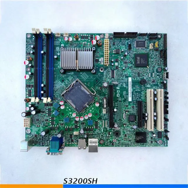 Alt view image 2 of 3 - Server Motherboard For S3200SH DDR2 LGA775