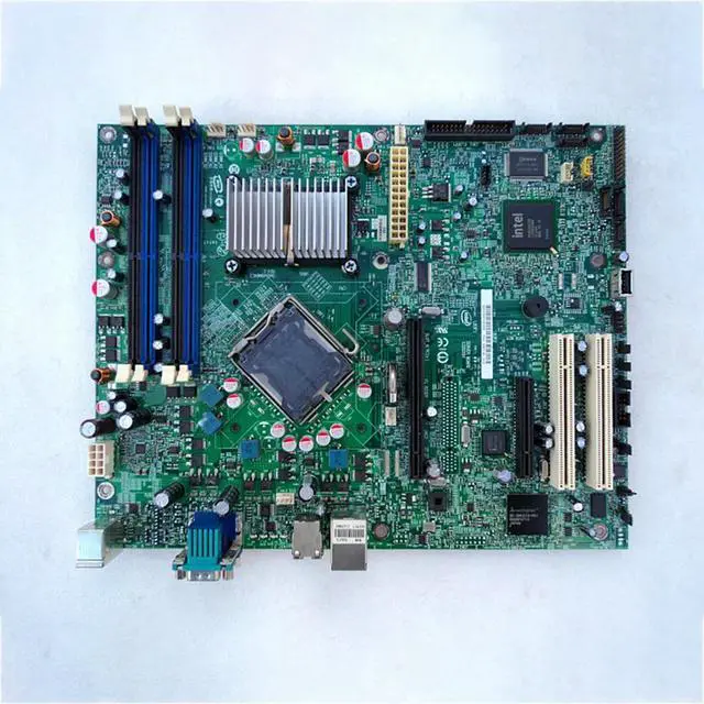 Alt view image 3 of 3 - Server Motherboard For S3200SH DDR2 LGA775